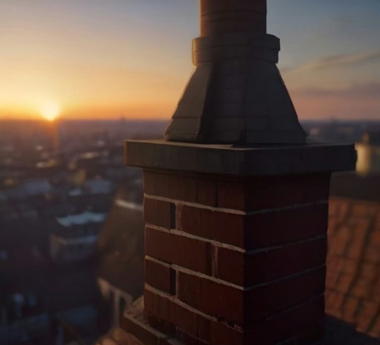 Parker Chimney Corp, professional Chimney Sweep in Towson, our branded team and work van Parker Chimney Corp, professional Chimney Sweep in Towson, our branded team and work van